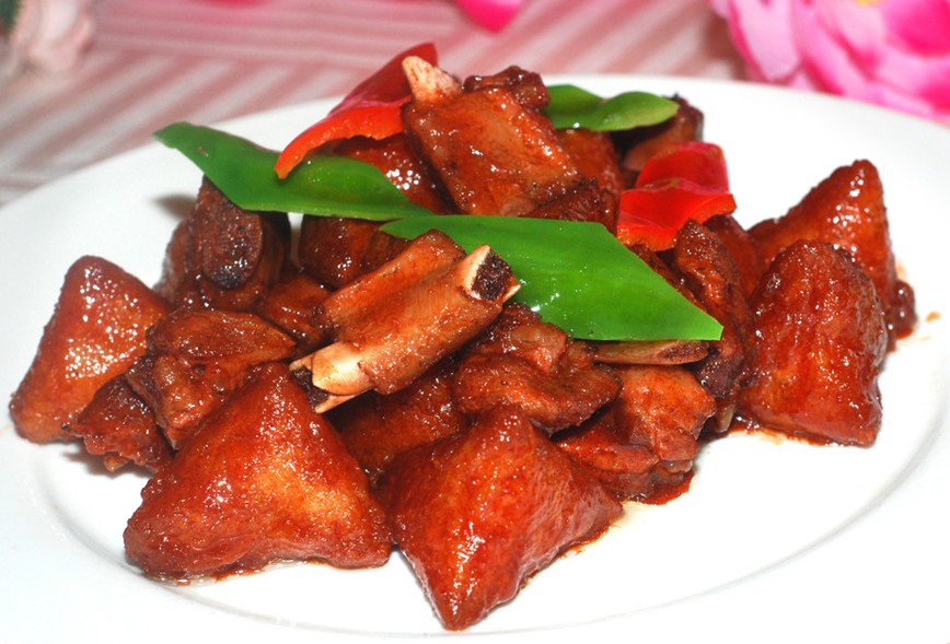 红烧大全的做法做法红烧菜品的家常排骨排骨57度湘介绍大全图片