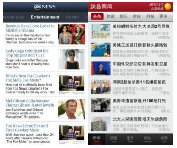 资讯类app阅读列表的交互设计-苹果iPhone,iP