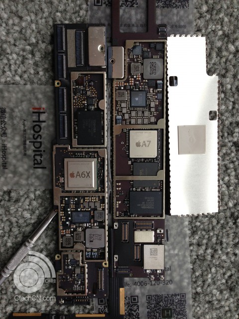 [图]ipad air拆解:主板高度集成,8827毫安电池,更难维修
