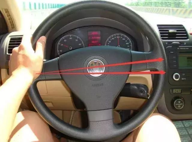 方向盘与车轮位置图解图片